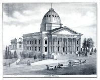 Court House, San Jose, Santa Clara County, Santa Clara County 1876